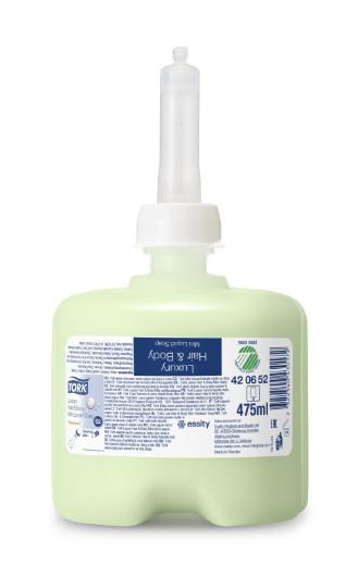 Mydło w płynie do włosów, ciała i rąk - TORK PREMIUM SOAP LIQUID LUXURY H&amp;B 475 #420652