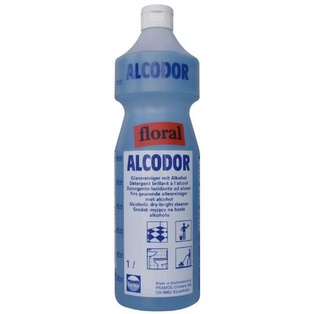 Płyn do mycia powierzchni o przyjemnym zapachu - PRAMOL ALCODOR FLORAL 1L #10046.00197