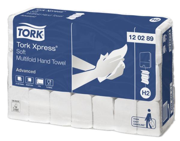 Ręcznik papierowy ZZ wielopanelowy - TORK ADV H.TOWEL INTERFOLD SOFT (3780/21)#120289
