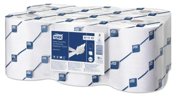 Ręcznik papierowy - TORK RĘCZNIK ENMOTION ROLL WHITE (6 ROL) #471113