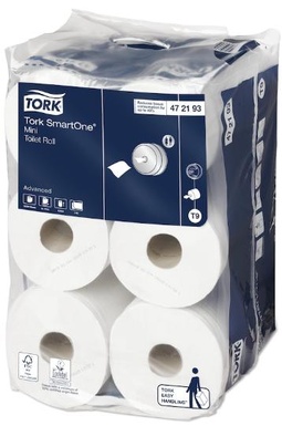 Papier toaletowy - TORK SMARTONE PAPIER TOALET. 2W (12 ROL) #472193