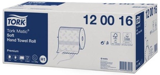 Ręcznik papierowy - TORK PREM H. TOWEL ROLL SOFT MATIC (6ROL)#120016