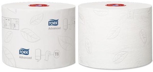 Papier toaletowy - TORK ADV TOILET PAPER COMP ROLL (27ROL) #127530