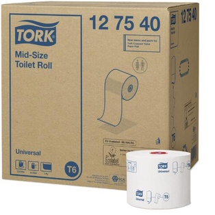 Papier toaletowy - TORK UNIV TOILET PAPER COMP ROLL (27ROL)#127540