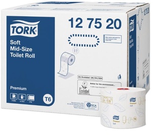 TORK PREM T. PAPER COMP ROLL SOFT (27ROL)#127520