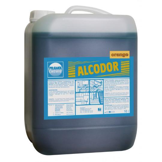 Płyn do mycia powierzchni o przyjemnym zapachu - PRAMOL ALCODOR ORANGE 1L #10203.00197