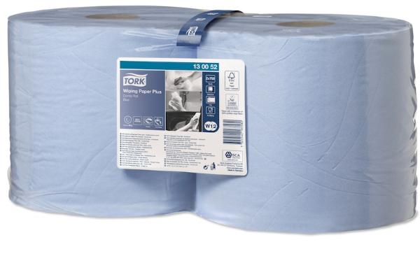 Czyściwo - TORK ADV WIPER 420 BLUE COMBI ROLL (2ROL)#130052